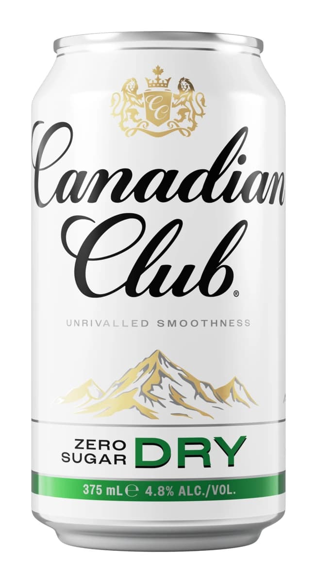 Canadian Club & Zero Sugar Dry