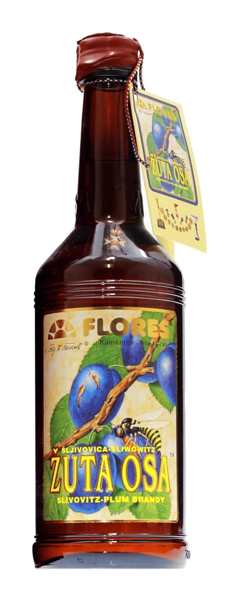 Flores Zuta Osa Plum Brandy